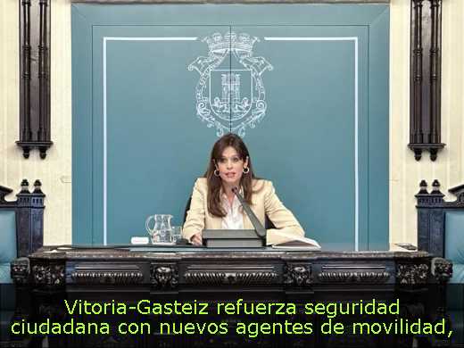 Vitoria-Gasteiz refuerza seguridad ciudadana con nuevos agentes de movilidad