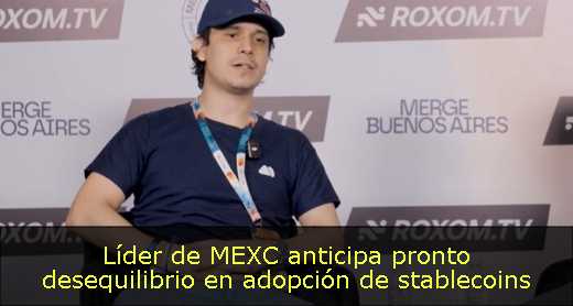Líder de MEXC anticipa pronto desequilibrio en adopción de stablecoins 