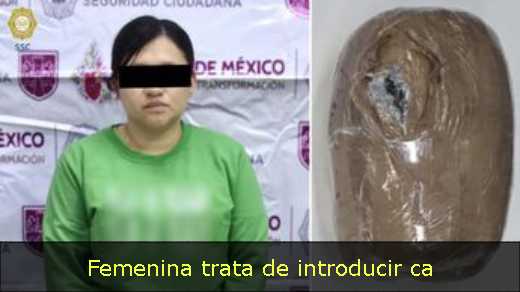 Femenina trata de introducir ca