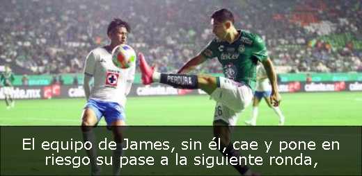 El equipo de James, sin él, cae y pone en riesgo su pase a la siguiente ronda