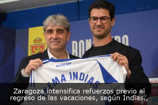 Zaragoza intensifica refuerzos previo al regreso de las vacaciones, según Indias