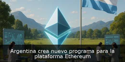 Argentina crea nuevo programa para la plataforma Ethereum 