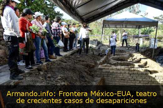 Armando.info: Frontera México-EUA, teatro de crecientes casos de desapariciones 
