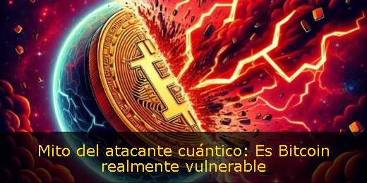 Mito del atacante cuántico: Es Bitcoin realmente vulnerable