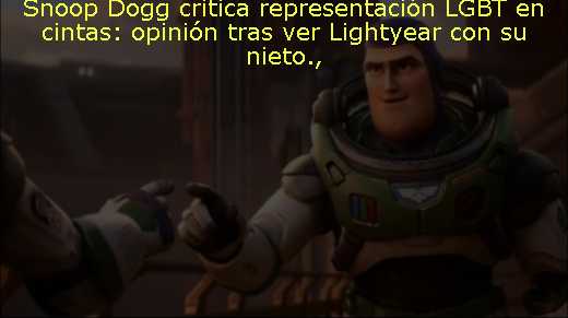 Snoop Dogg critica representación LGBT en cintas: opinión tras ver Lightyear con su nieto