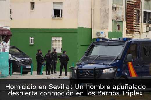 Homicidio en Sevilla: Un hombre apuñalado despierta conmoción en los Barrios Tríplex