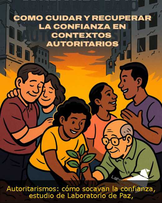 Autoritarismos: cómo socavan la confianza, estudio de Laboratorio de Paz