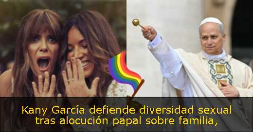 Kany García defiende diversidad sexual tras alocución papal sobre familia