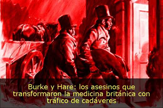 Burke y Hare: los asesinos que transformaron la medicina británica con tráfico de cadáveres 