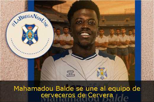 Mahamadou Balde se une al equipo de cerveceros de Cervera