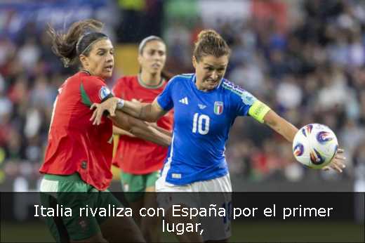 Italia rivaliza con España por el primer lugar