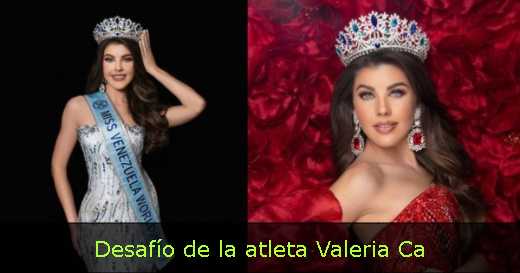 Desafío de la atleta Valeria Ca