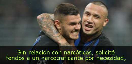 Sin relación con narcóticos, solicité fondos a un narcotraficante por necesidad