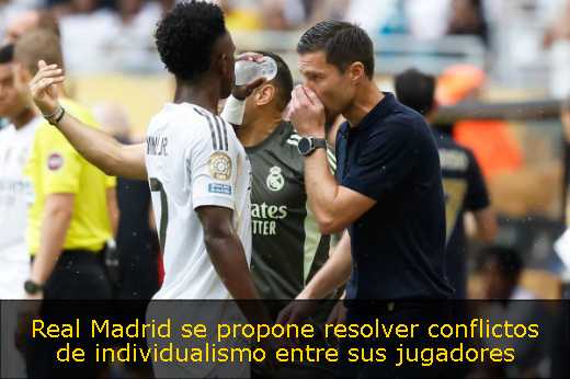 Real Madrid se propone resolver conflictos de individualismo entre sus jugadores 