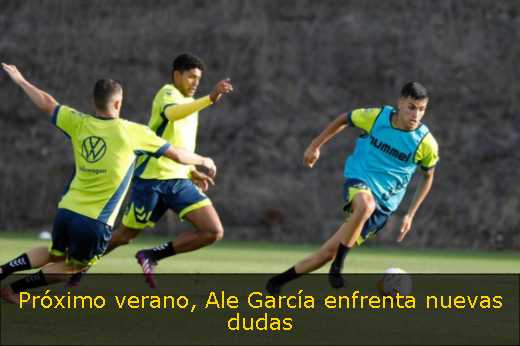 Próximo verano, Ale García enfrenta nuevas dudas