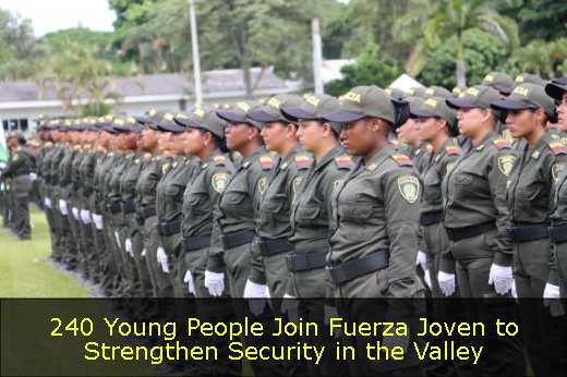 240 Young People Join Fuerza Joven to Strengthen Security in the Valley