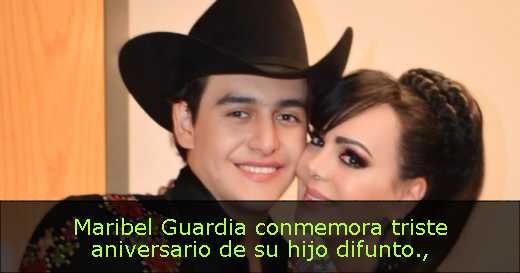 Maribel Guardia conmemora triste aniversario de su hijo difunto