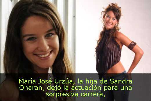 María José Urzúa, la hija de Sandra Oharan, dejó la actuación para una sorpresiva carrera
