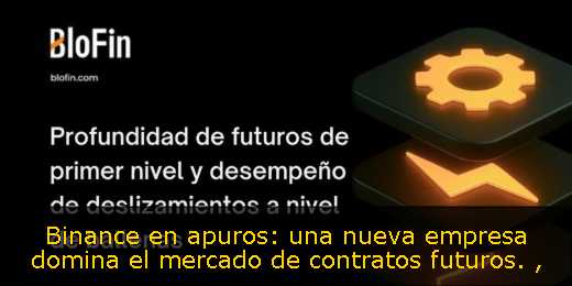 Binance en apuros: una nueva empresa domina el mercado de contratos futuros. 