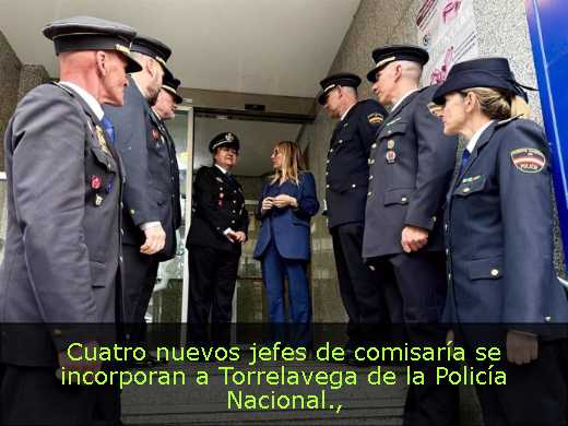 Cuatro nuevos jefes de comisaría se incorporan a Torrelavega de la Policía Nacional Cuatro nuevos jefes de comisaría se incorporan a Torrelavega de la Policía Nacional