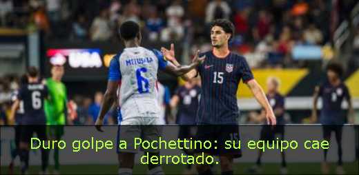 Duro golpe a Pochettino: su equipo cae derrotado