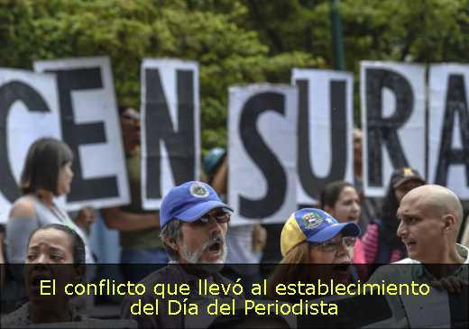 El conflicto que llevó al establecimiento del Día del Periodista
