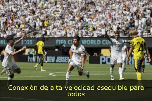 Conexión de alta velocidad asequible para todos