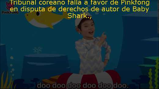 Tribunal coreano falla a favor de Pinkfong en disputa de derechos de autor de Baby Shark