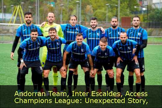 Andorran Team, Inter Escaldes, Access Champions League: Unexpected Story