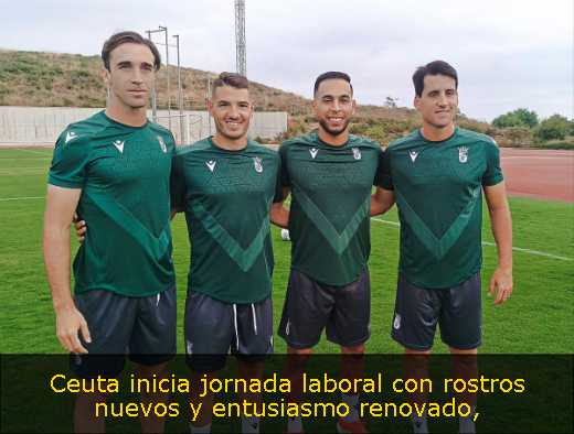 Ceuta inicia jornada laboral con rostros nuevos y entusiasmo renovado