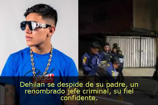 Dehilan se despide de su padre, un renombrado jefe criminal, su fiel confidente. 
