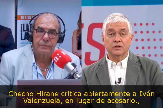 Checho Hirane critica abiertamente a Iván Valenzuela, en lugar de acosarlo