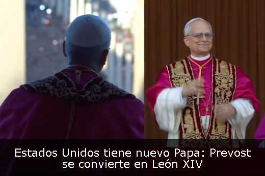 Estados Unidos tiene nuevo Papa: Prevost se convierte en León XIV 